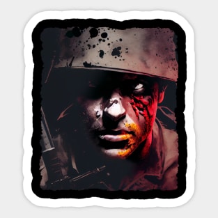 soldiers ,Bunker Sticker